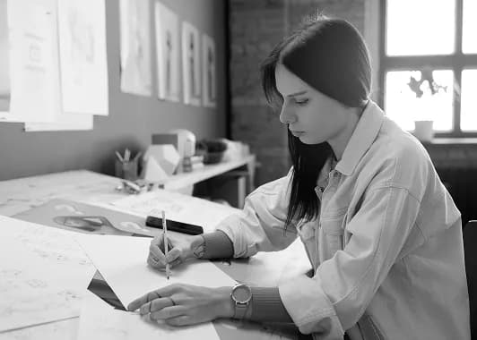 Людина працює